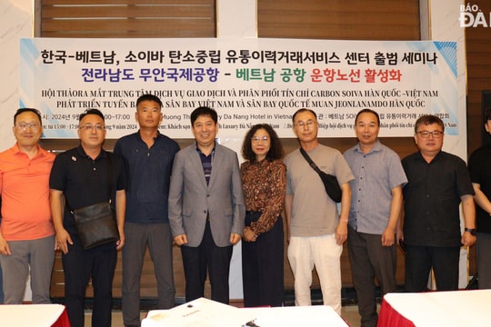 Xúc tiến xây dựng trung tâm dịch vụ giao dịch và phân phối tín chỉ carbon Soiva Hàn Quốc - Việt Nam