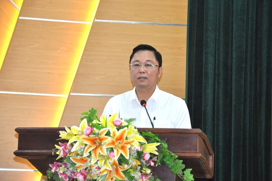 Chủ tịch Ủy ban MTTQ Việt Nam tỉnh Lê Trí Thanh đề xuất "5 đổi mới" trong công tác mặt trận