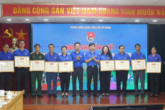 Tỉnh đoàn Quảng Nam được khen thưởng trong Chiến dịch Thanh niên tình nguyện hè năm 2024