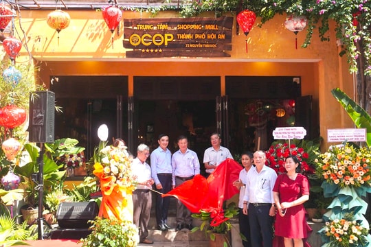Khai trương Trung tâm OCOP thành phố Hội An