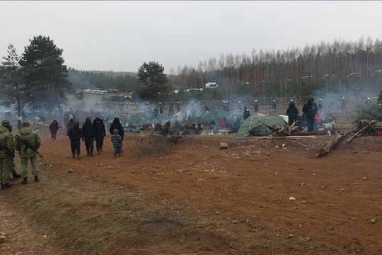 Ba Lan đối mặt với áp lực di cư mới tại biên giới với Belarus