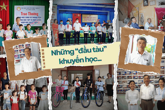 Những “đầu tàu” khuyến học...