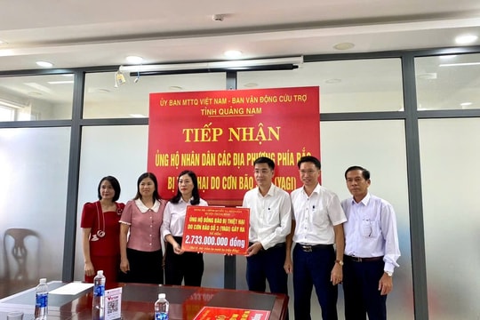 Quảng Nam tiếp tục điều chuyển 7 tỷ đồng hỗ trợ nhân dân các tỉnh phía Bắc