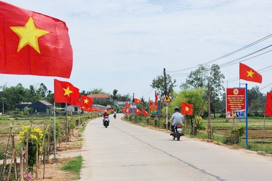 Thăng Bình: Hội LHPN xã Bình Trung đoạt giải Nhất cuộc thi tuyến đường phụ nữ tự quản