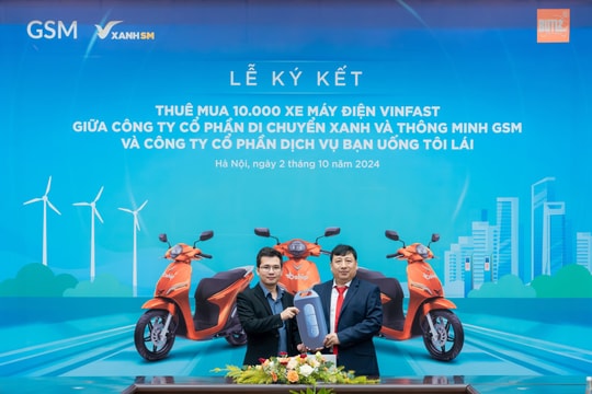 Tiếp nối bước đầu thành công, một đối tác của GSM thuê mua thêm 10.000 xe điện, ‘phủ xanh’ miền Trung và Tây Nguyên