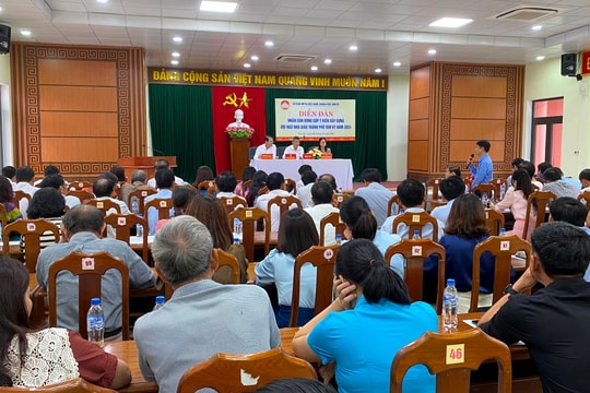 Tam Kỳ tổ chức Diễn đàn “Nhân dân đóng góp ý kiến xây dựng đội ngũ nhà giáo và cán bộ quản lý giáo dục”