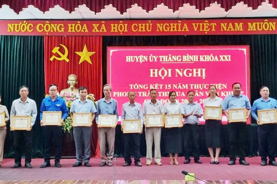 Giai đoạn 2009 - 2024, Thăng Bình có 297 mô hình “Dân vận khéo” hiệu quả