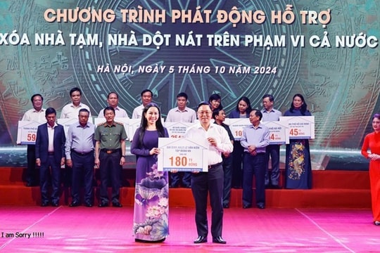 Gia đình Anh hùng Lao động Lê Văn Kiểm ủng hộ Quảng Nam 45 tỷ đồng xóa nhà tạm