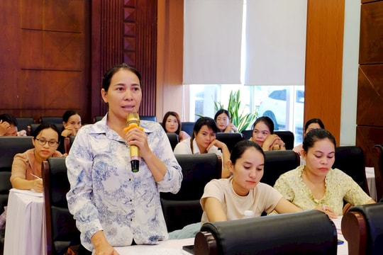 Nâng cao năng lực phòng chống bạo lực gia đình cho cán bộ hội phụ nữ