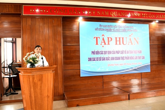 Nhận diện, phân tích các mối nguy về an toàn thực phẩm nông - lâm - thủy sản