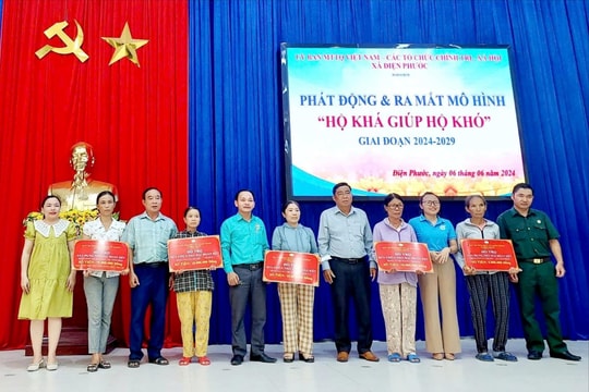 Ấm tình “Hộ khá giúp hộ khó” ở Điện Bàn