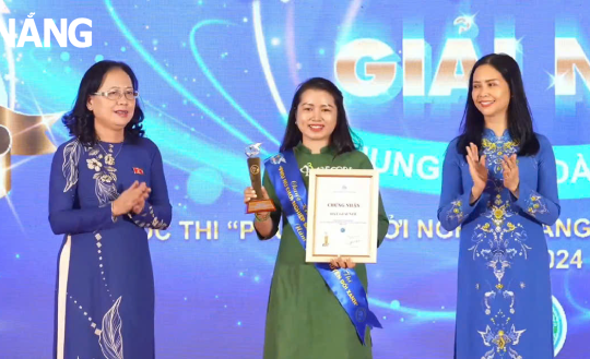 Dự án khởi nghiệp của phụ nữ Đà Nẵng đoạt giải Nhì tại cuộc thi khởi nghiệp toàn quốc năm 2024