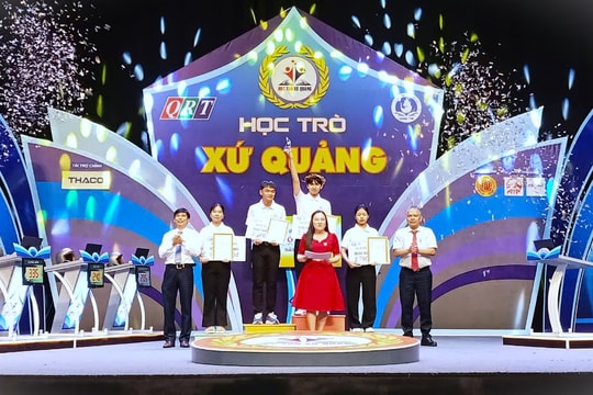 4 thí sinh vào chung kết quý III “Học trò xứ Quảng” năm 2024