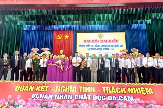 Vận động gần 5,5 tỷ đồng giúp đỡ nạn nhân chất độc da cam huyện Quế Sơn