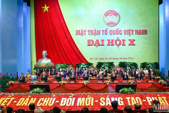 Khai mạc trọng thể Đại hội đại biểu toàn quốc MTTQ Việt Nam lần thứ X