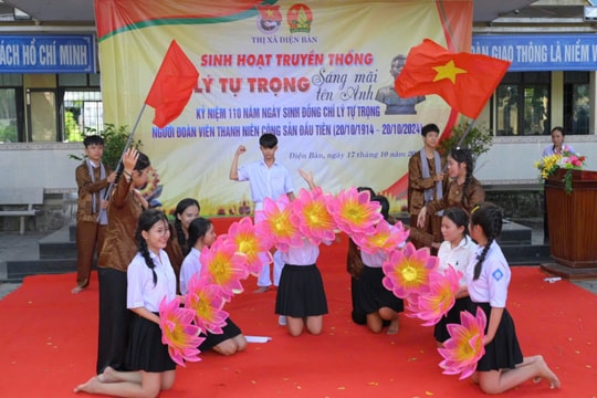 Tuổi trẻ Điện Bàn tổ chức kỷ niệm 110 năm ngày sinh anh Lý Tự Trọng
