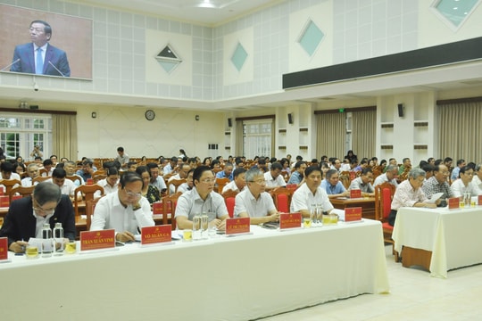 Hội nghị toàn quốc quán triệt, triển khai thực hiện Nghị quyết Trung ương 10 (khóa XIII): Tập trung mọi giải pháp, nguồn lực để thực hiện thắng lợi Nghị quyết Đại hội XIII của Đảng