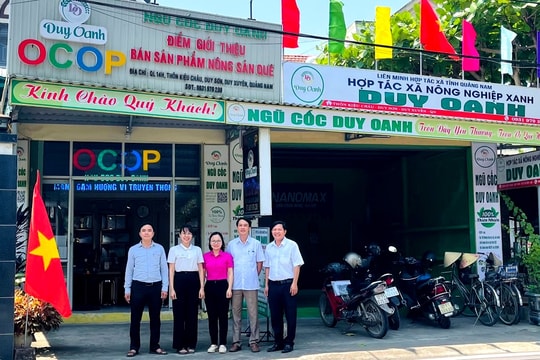 Quảng Nam có 8 sản phẩm, bộ sản phẩm công nghiệp nông thôn tiêu biểu khu vực miền Trung - Tây Nguyên năm 2024