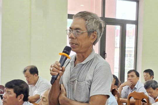 Lãnh đạo TP.Tam Kỳ đối thoại với cán bộ, hội viên nông dân