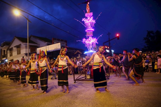 Ethnic cultural festival 2024 in Bac Tra My