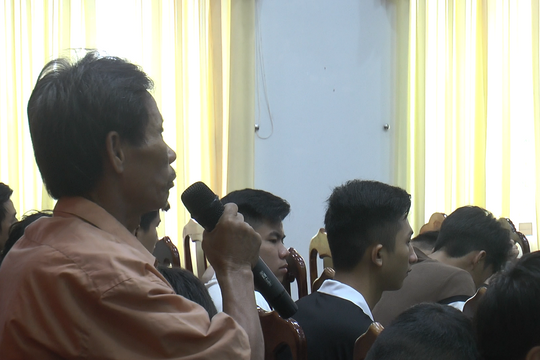 Chính quyền huyện Thăng Bình lắng nghe người lầm lỡ