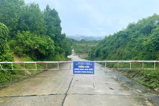 Quảng Nam huy động nhân lực, máy móc để chủ động khắc phục, đảm bảo giao thông nhanh nhất