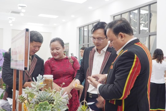 40 gian hàng tham gia hội chợ trưng bày sản phẩm OCOP huyện Bắc Trà My