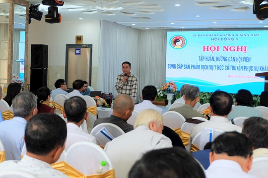 Tập huấn xây dựng chuỗi cung ứng y học cổ truyền phục vụ khách du lịch