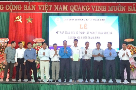 Thành lập Nghiệp đoàn nghề cá xã Bình Hải