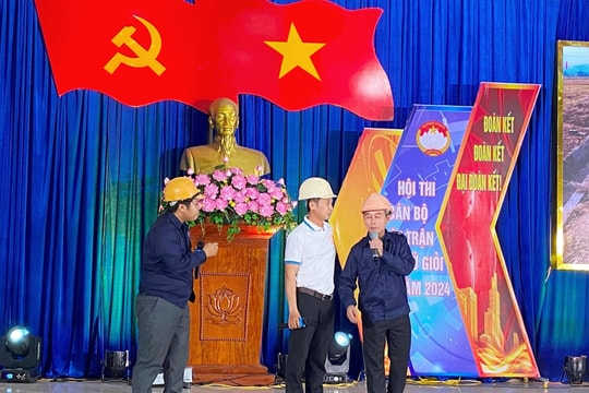 Điện Bàn tổ chức hội thi cán bộ mặt trận cơ sở giỏi