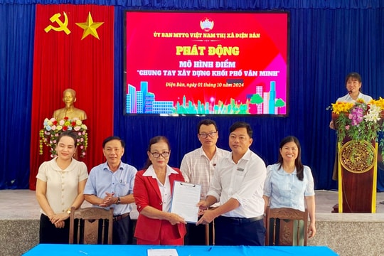 Điện Bàn có hơn 93% hộ gia đình đạt chuẩn văn hóa