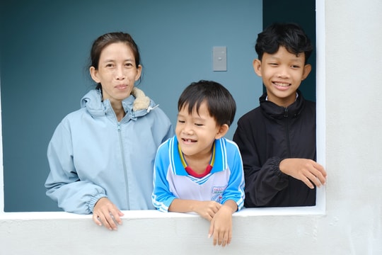 Ấm áp những ngôi nhà tình thương ở Thăng Bình