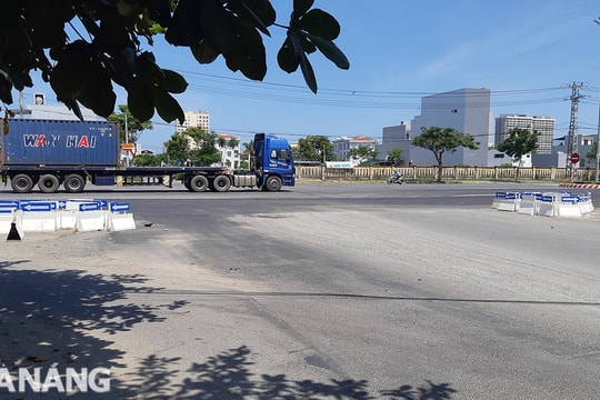 Đóng đường Lê Văn Hiến phục vụ thi công mở rộng cầu Biện