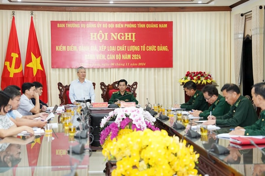 Đảng ủy Bộ đội Biên phòng Quảng Nam lãnh đạo, chỉ đạo toàn diện các mặt công tác