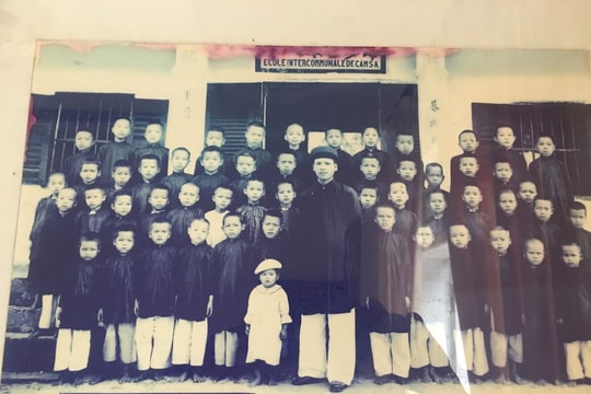 Trường học Thanh Minh làng Cẩm Sa ngày ấy