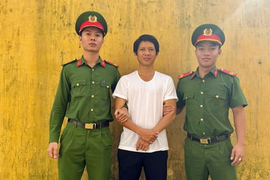 Công an Thăng Bình bắt giữ đối tượng đe dọa giết người do mâu thuẫn tình cảm