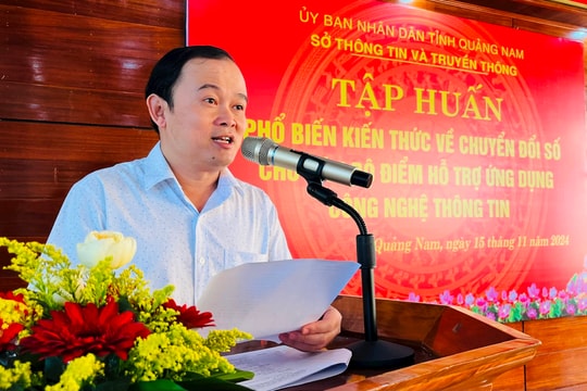 Trang bị kiến thức nâng cao hiệu quả điểm hỗ trợ ứng dụng công nghệ thông tin