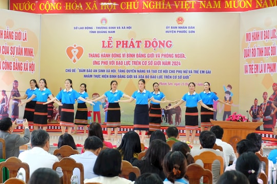 Quảng Nam nỗ lực bình đẳng giới và phòng chống bạo lực