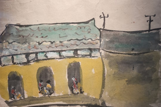 Hội An triển lãm 20 tác phẩm tranh màu nước của họa sĩ Lưu Công Nhân