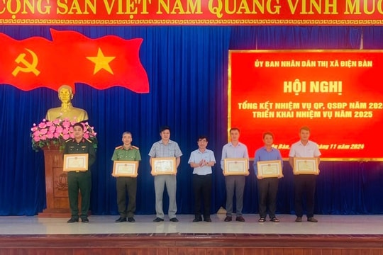 Điện Bàn hoàn thành 100% chỉ tiêu gọi công dân nhập ngũ năm 2024
