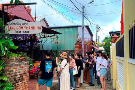 Xây dựng tuyến tham quan xanh tại làng gốm Thanh Hà