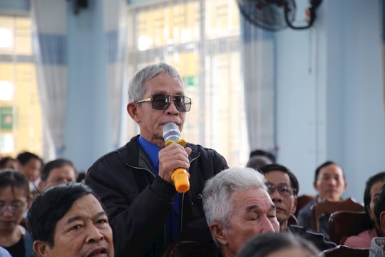 Cử tri Duy Xuyên kiến nghị nhiều nội dung liên quan chế độ chính sách người có công