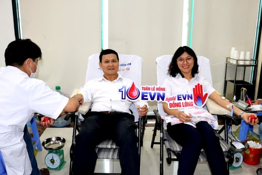 Công ty Thủy điện Sông Bung hiến máu vì cộng đồng
