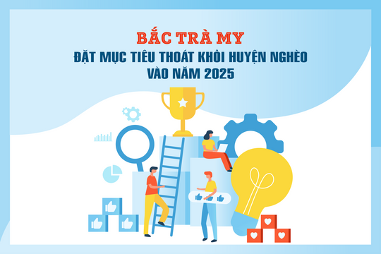Bắc Trà My đặt mục tiêu thoát khỏi huyện nghèo vào năm 2025