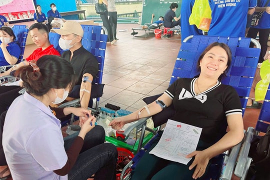 Điện Bàn vận động hiến hơn 500 đơn vị máu