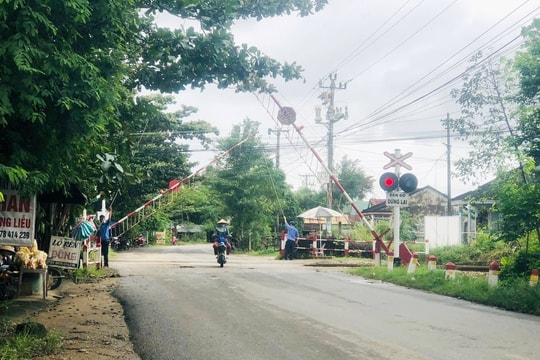 Thăng Bình phấn đấu bàn giao mặt bằng đoạn cầu vượt đường sắt trước ngày 31/12