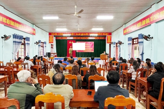Bắc Trà My tuyên truyền Luật Đất đai 2024