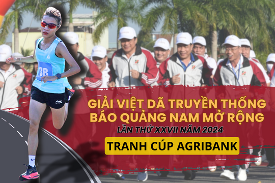 1.200 vận động viên tranh tài tại Giải Việt dã truyền thống Báo Quảng Nam năm 2024