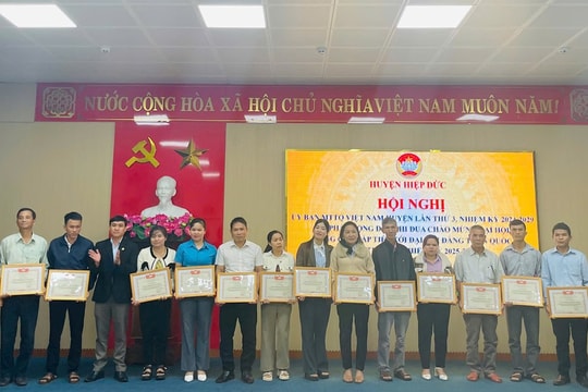 Hiệp Đức bàn giao 100 nhà đại đoàn kết trong năm 2024