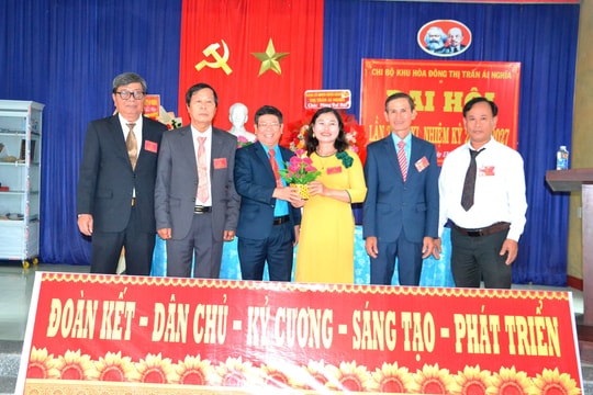 Đại Lộc: Đến ngày 22/12 sẽ hoàn thành đại hội chi bộ cơ sở ở thị trấn Ái Nghĩa